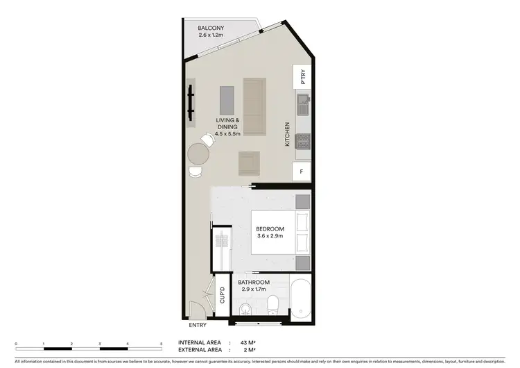 Floorplan of Homely unit listing, 57/30-32 Adelaide Street, Yeppoon QLD 4703
