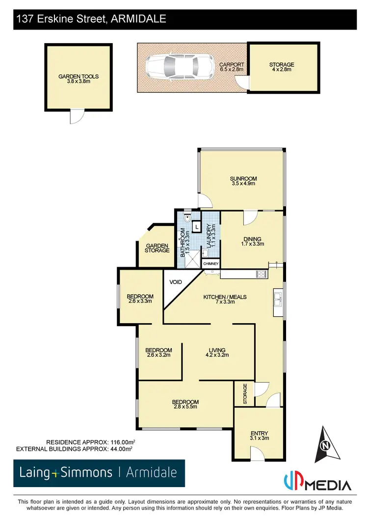 Floorplan of Homely house listing, 137 Erskine Street, Armidale NSW 2350