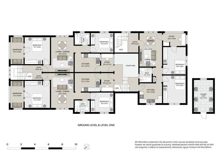 Floorplan of Homely block of units listing, 81 Todman Avenue, Kensington NSW 2033