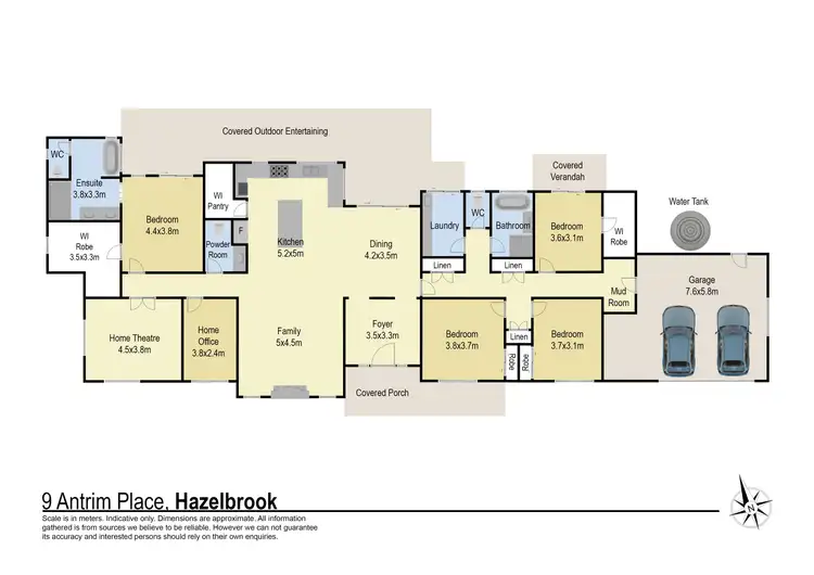 Floorplan of Homely house listing, 9 Antrim Place, Hazelbrook NSW 2779