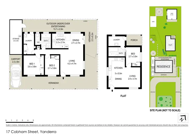 Floorplan of Homely house listing, 17 Cobham Street, Yanderra NSW 2574