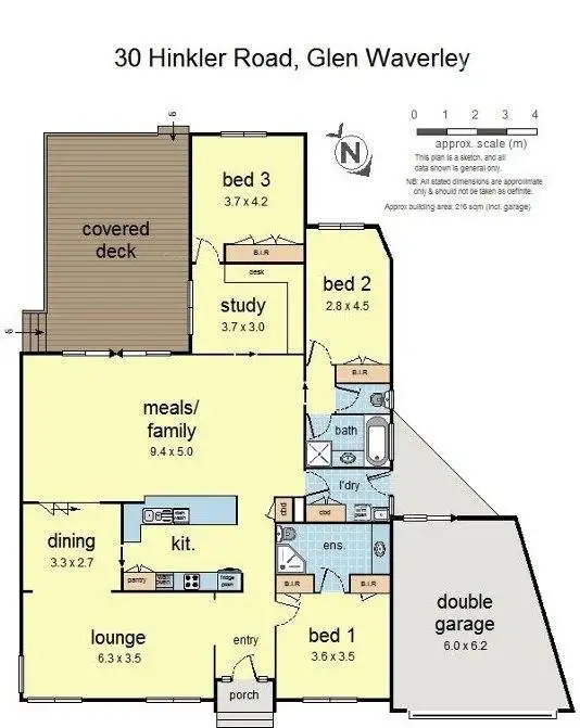 Floorplan of Homely house listing, 30 Hinkler Road, Glen Waverley VIC 3150