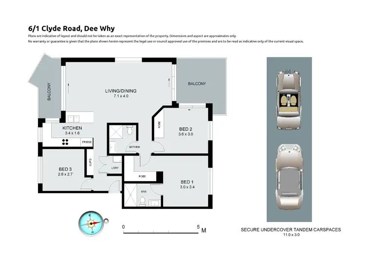 Floorplan of Homely apartment listing, 6/1 Clyde Road, Dee Why NSW 2099