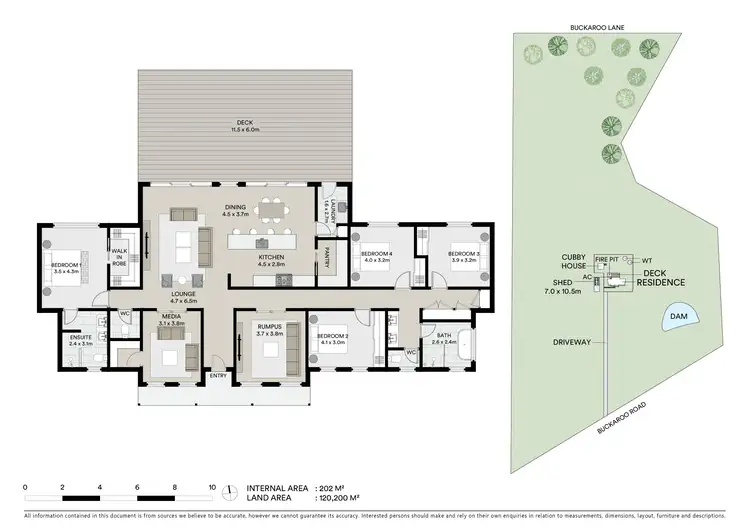 Floorplan of Homely rural property listing, 163 Buckaroo Road, Mudgee NSW 2850