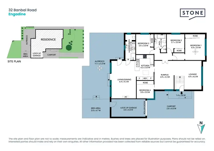 Floorplan of Homely house listing, 32 Banbal Road, Engadine NSW 2233