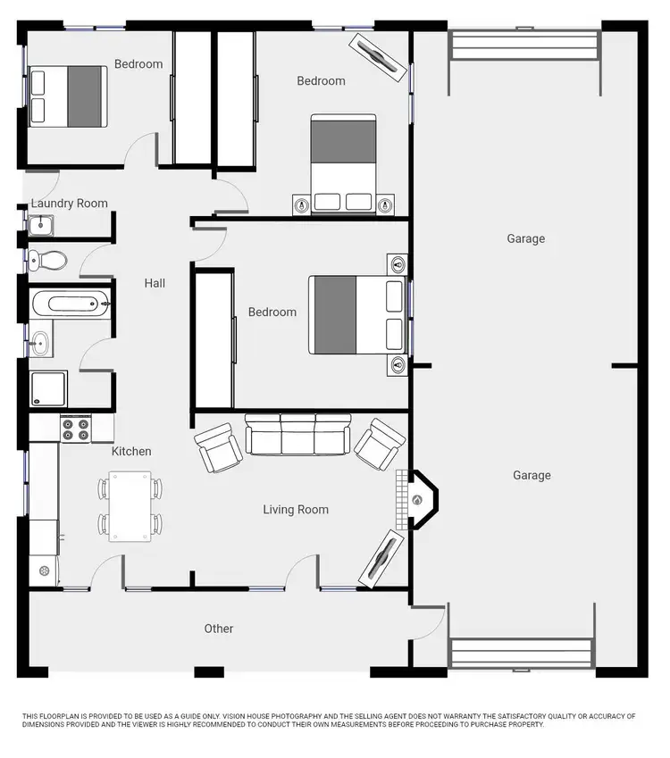 Floorplan of Homely house listing, 49 Cureton Avenue, Mildura VIC 3500