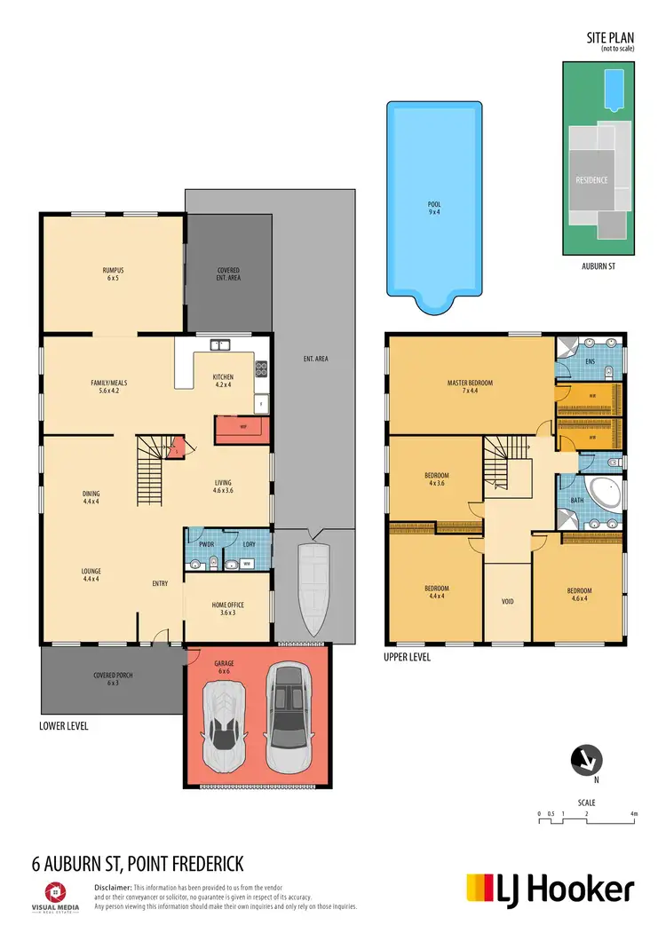 Floorplan of Homely house listing, 6 Auburn Street, Point Frederick NSW 2250