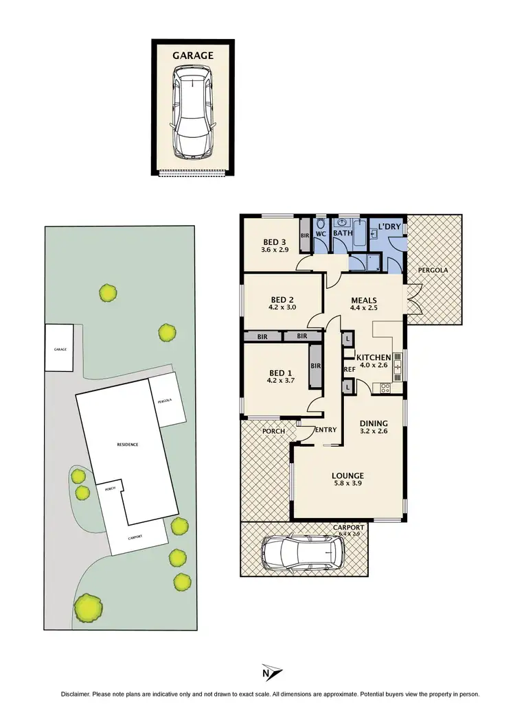 Floorplan of Homely house listing, 7 Wellman Street, Reservoir VIC 3073