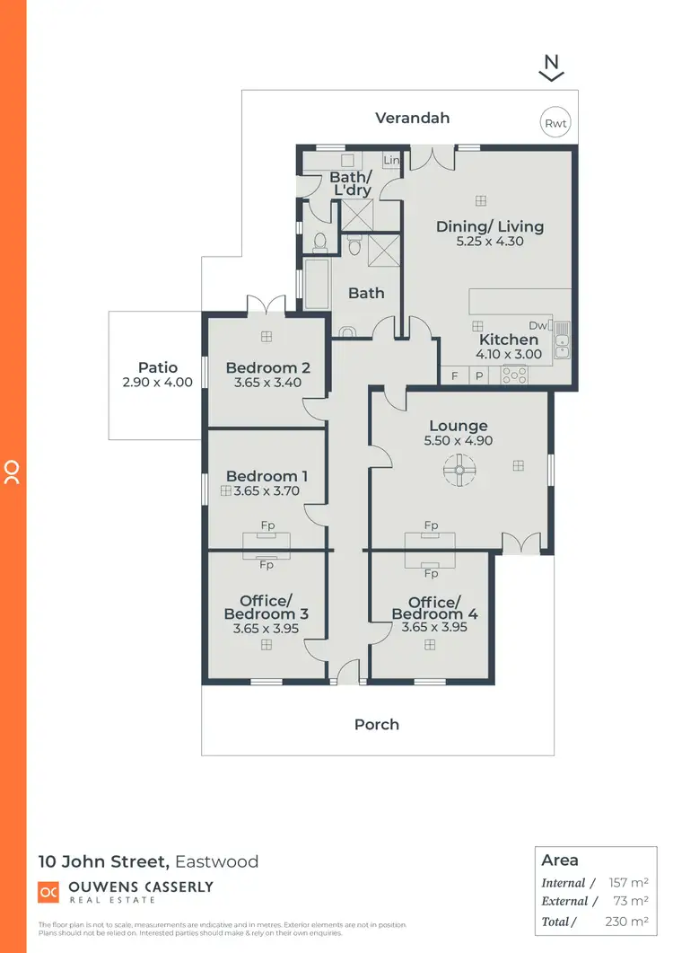 Floorplan of Homely house listing, 10 John Street, Eastwood SA 5063