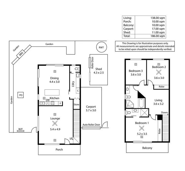 Floorplan of Homely house listing, 22 Castine Street, Port Noarlunga SA 5167