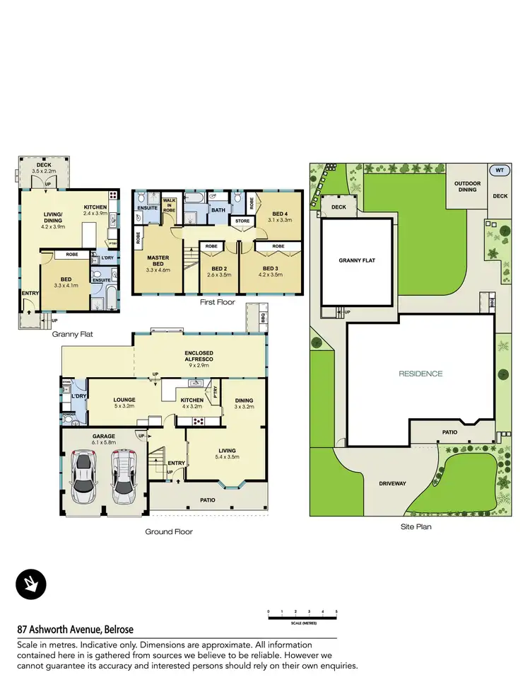 Floorplan of Homely house listing, 87 Ashworth Avenue, Belrose NSW 2085