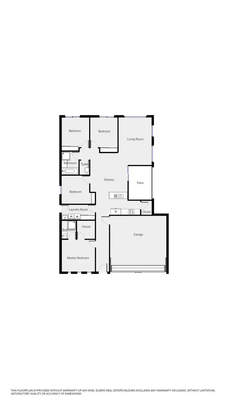 Floorplan of Homely house listing, 21 Battalion Drive, Mildura VIC 3500