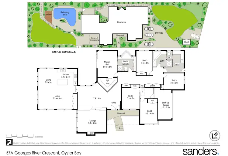 Floorplan of Homely house listing, 57A Georges River Crescent, Oyster Bay NSW 2225