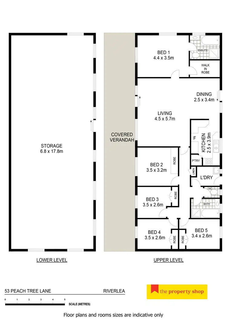 Floorplan of Homely rural property listing, 53 Peach Tree Lane, Mudgee NSW 2850