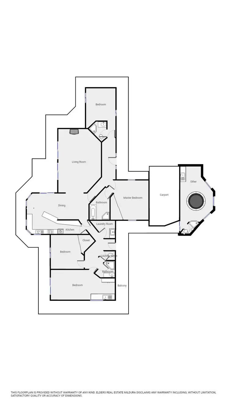 Floorplan of Homely house listing, 45 Fern Avenue, Irymple VIC 3498