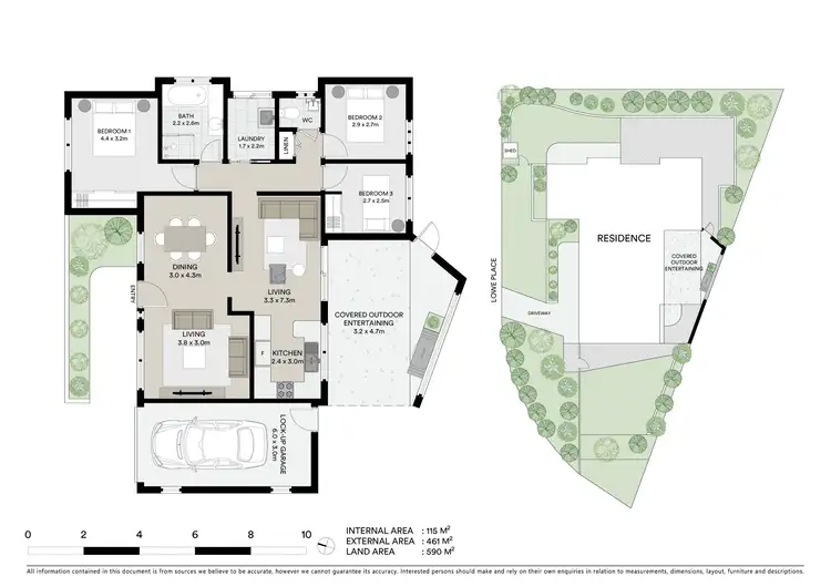 Floorplan of Homely house listing, 3 Lowe Place, Kariong NSW 2250