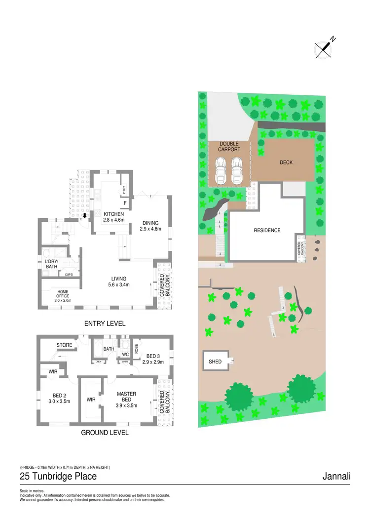 Floorplan of Homely house listing, 25 Tunbridge Place, Jannali NSW 2226