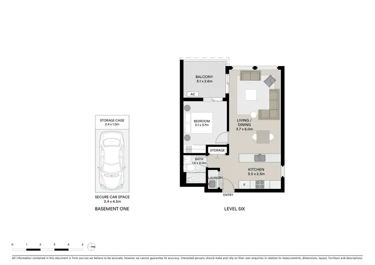 Floorplan of Homely apartment listing, 3602/50 Pemberton Street, Botany NSW 2019