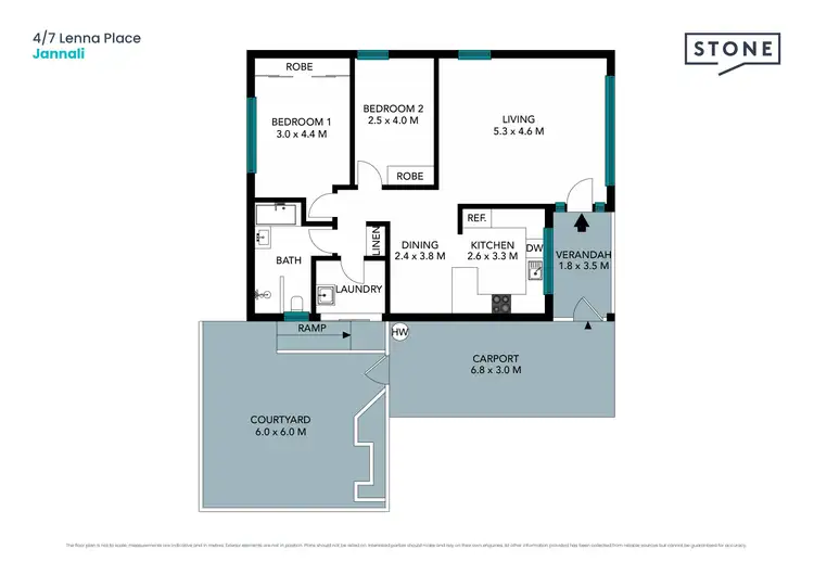 Floorplan of Homely villa listing, 4/7 Lenna Place, Jannali NSW 2226