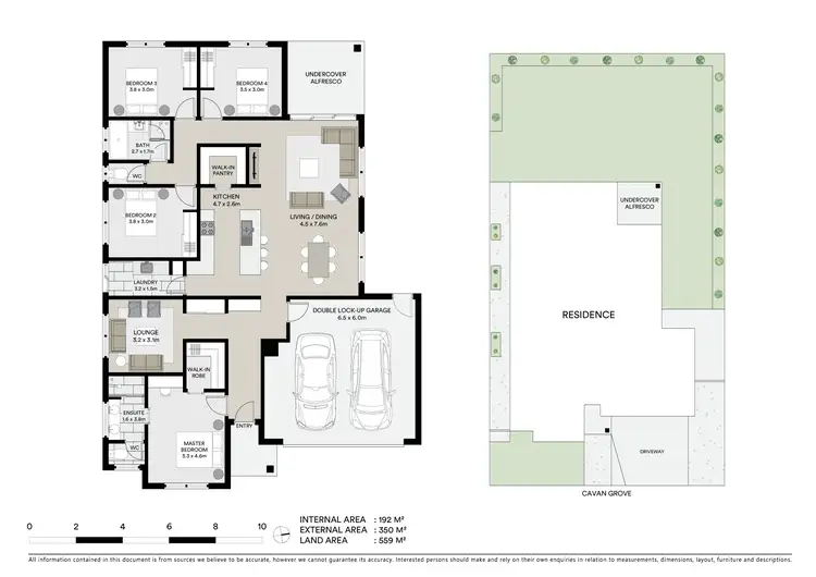 Floorplan of Homely house listing, 27 Cavan Grove, Alfredton VIC 3350