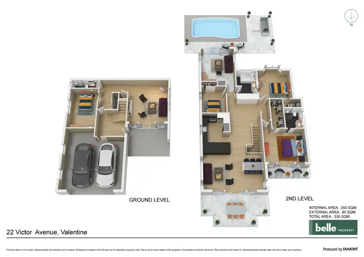 Floorplan of Homely house listing, 22 Victor Avenue, Valentine NSW 2280
