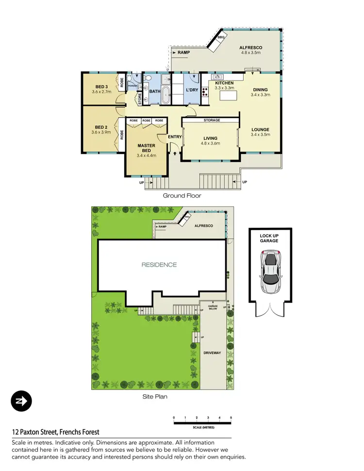 Floorplan of Homely house listing, 12 Paxton Street, Frenchs Forest NSW 2086