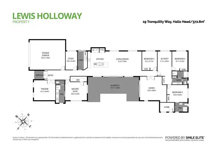 Floorplan of Homely house listing, 19 Tranquility Way, Halls Head WA 6210