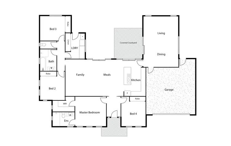 Floorplan of Homely house listing, 99 Kings Canyon Street, Harrison ACT 2914