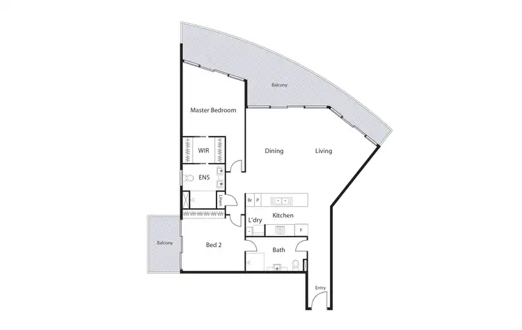 Floorplan of Homely apartment listing, 274/1 Mouat Street, Lyneham ACT 2602