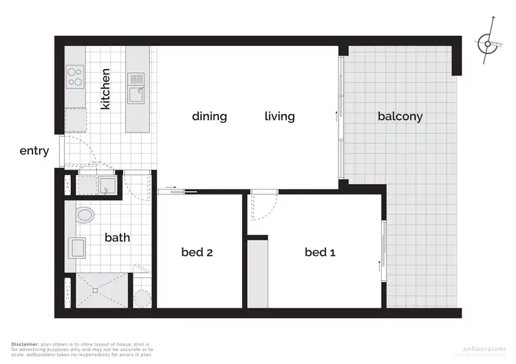 Floorplan of Homely townhouse listing, 67/40 Philip Hodgins Street, Wright ACT 2611