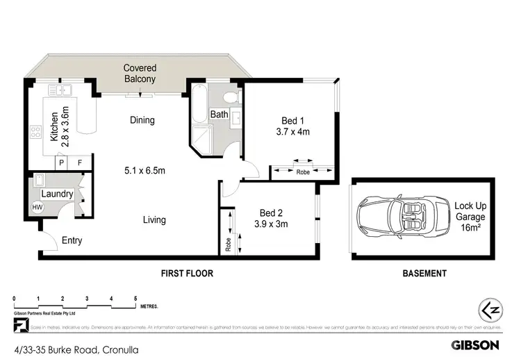 Floorplan of Homely unit listing, 4/33-35 Burke Road, Cronulla NSW 2230