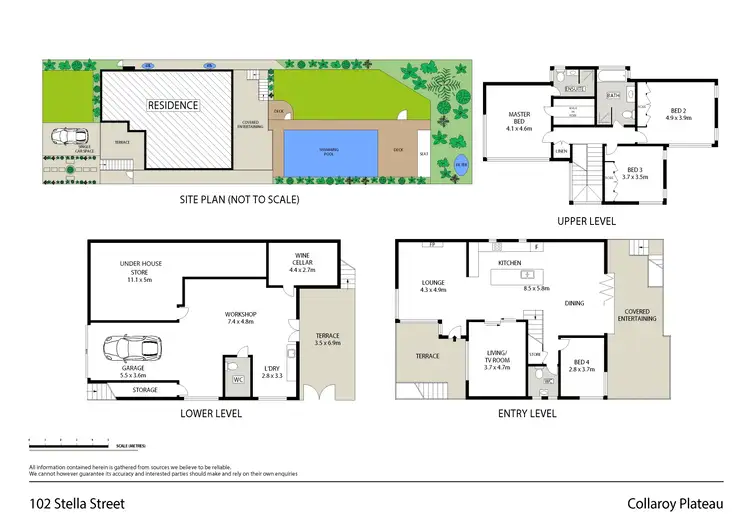 Floorplan of Homely house listing, 102 Stella Street, Collaroy Plateau NSW 2097