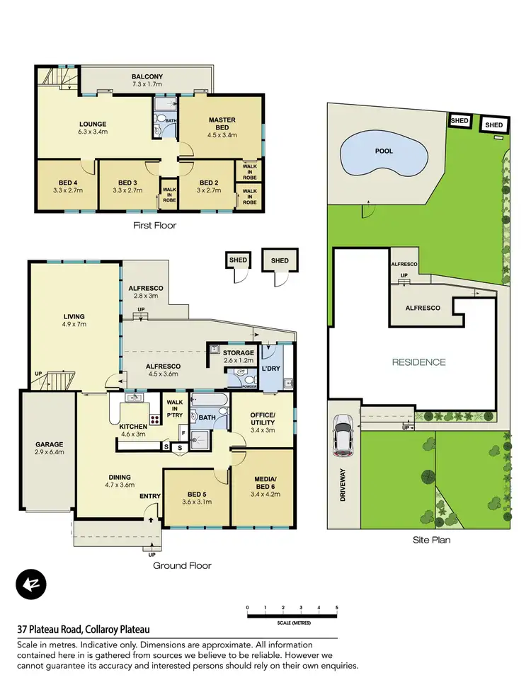 Floorplan of Homely house listing, 37 Plateau Road, Collaroy Plateau NSW 2097
