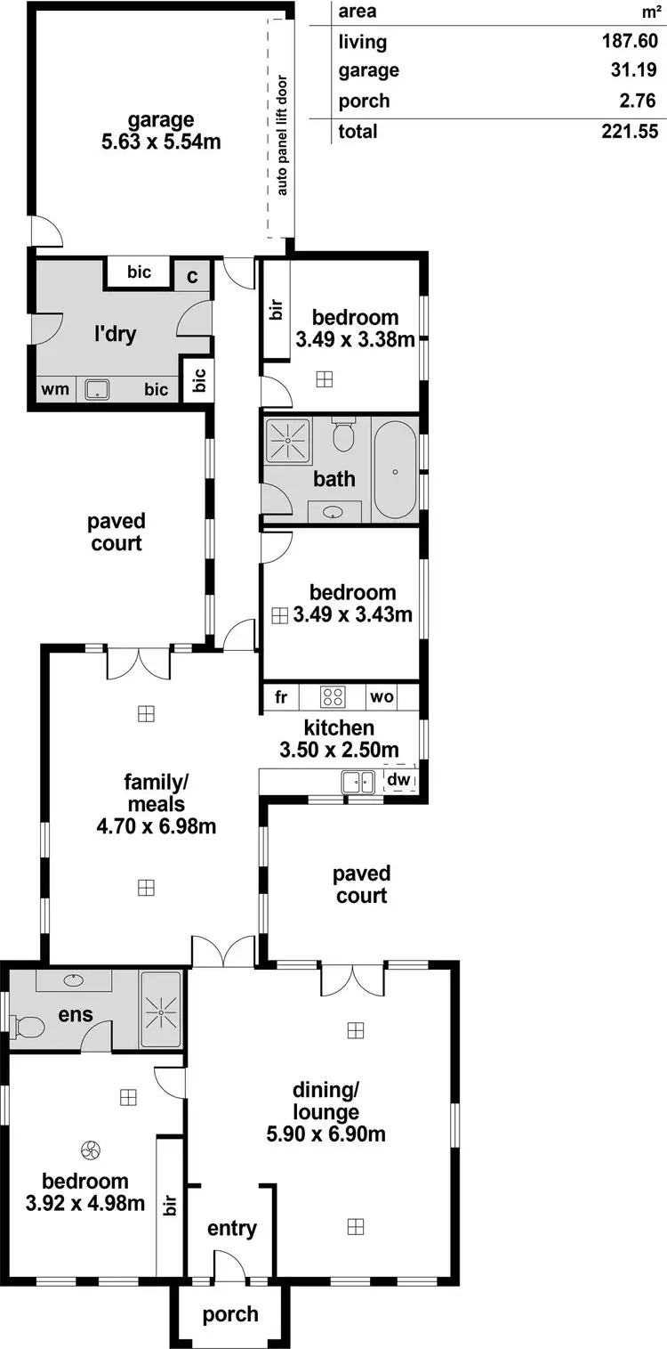 Floorplan of Homely house listing, 31 Brunswick Street, Walkerville SA 5081