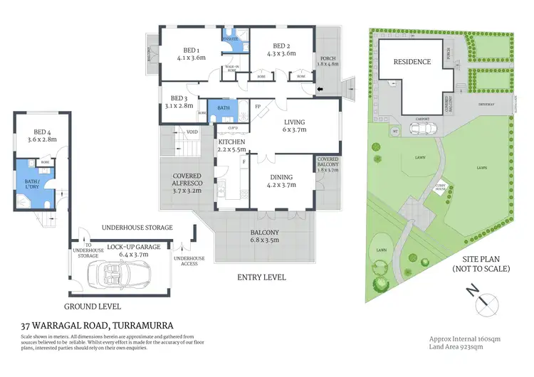 Floorplan of Homely house listing, 37 Warragal Road, Turramurra NSW 2074
