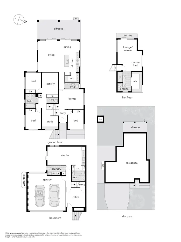 Floorplan of Homely house listing, 25 Huelin Circuit, Flynn ACT 2615