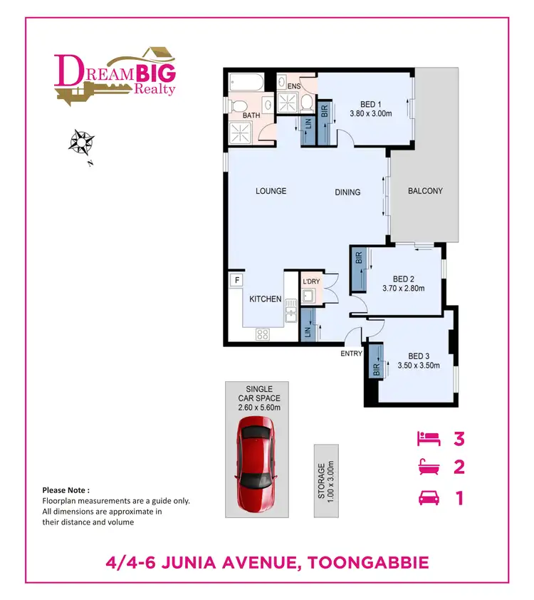 Floorplan of Homely apartment listing, 4/4-6 Junia Avenue, Toongabbie NSW 2146