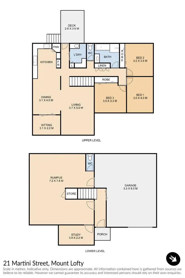 Floorplan of Homely house listing, 21 Martini Street, Mount Lofty QLD 4350