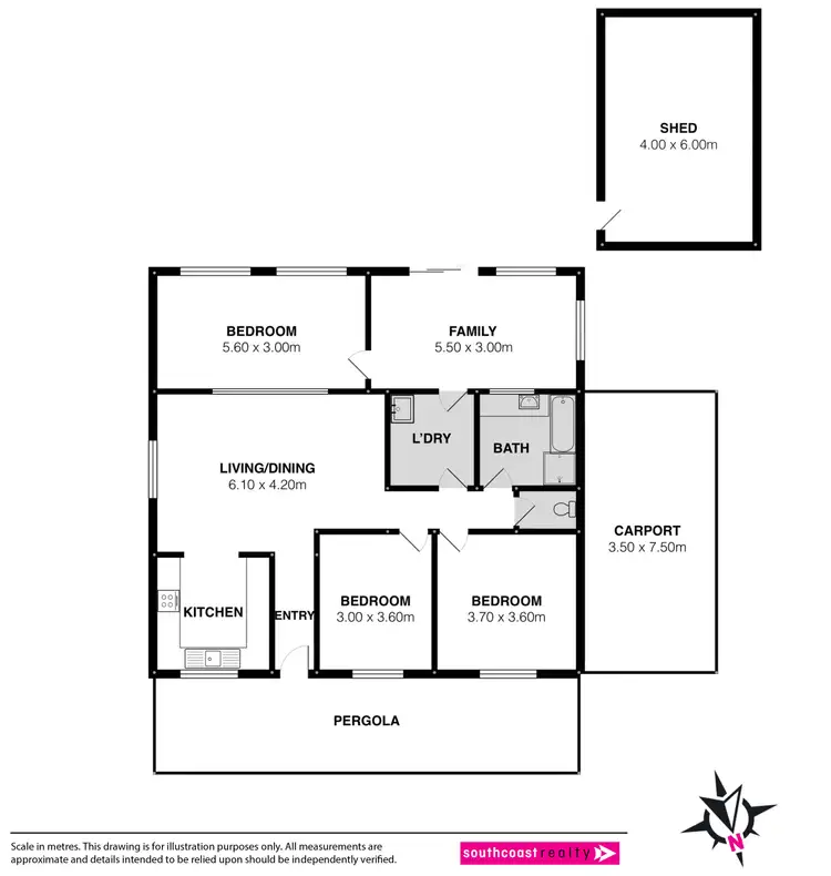 Floorplan of Homely house listing, 161 Newell Avenue, Middleton SA 5213