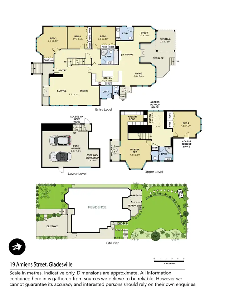 Floorplan of Homely house listing, 19 Amiens Street, Gladesville NSW 2111