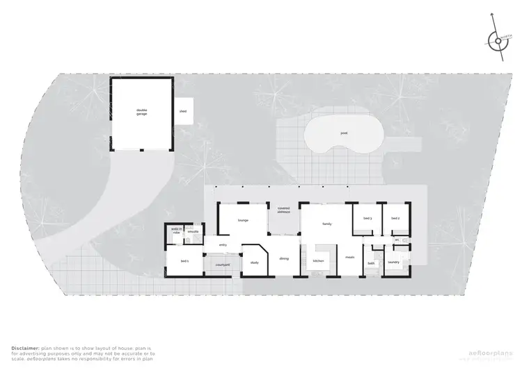 Floorplan of Homely house listing, 34 Kater Close, Macarthur ACT 2904