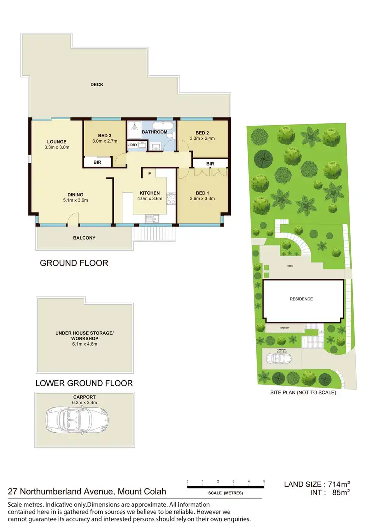 Floorplan of Homely house listing, 27 Northumberland Avenue, Mount Colah NSW 2079
