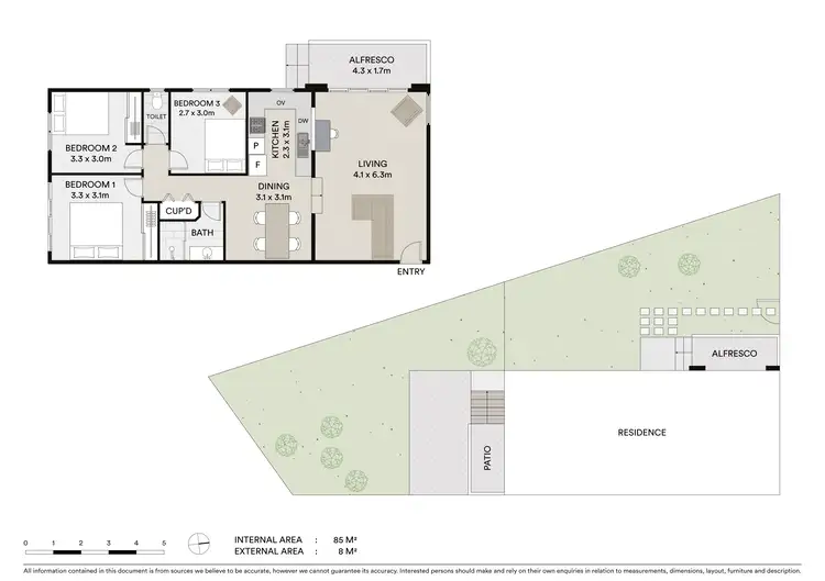 Floorplan of Homely unit listing, 6/29 Cedar Avenue, Taranganba QLD 4703