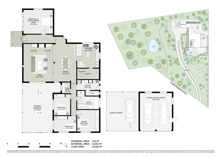 Floorplan of Homely rural property listing, 14-22 Christensens Road, Hunchy QLD 4555