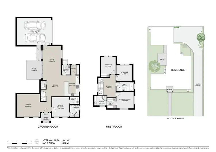 Floorplan of Homely townhouse listing, 9 Bellevue Avenue, Ringwood VIC 3134