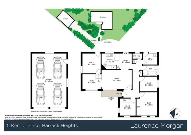 Floorplan of Homely house listing, 5 Kempt Place, Barrack Heights NSW 2528