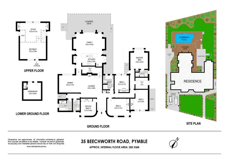 Floorplan of Homely house listing, 35 Beechworth Road, Pymble NSW 2073