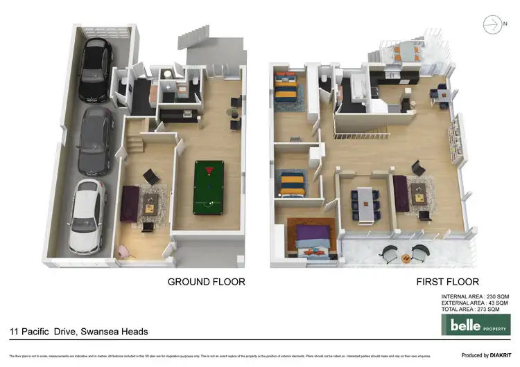 Floorplan of Homely house listing, 11 Pacific Drive, Swansea Heads NSW 2281
