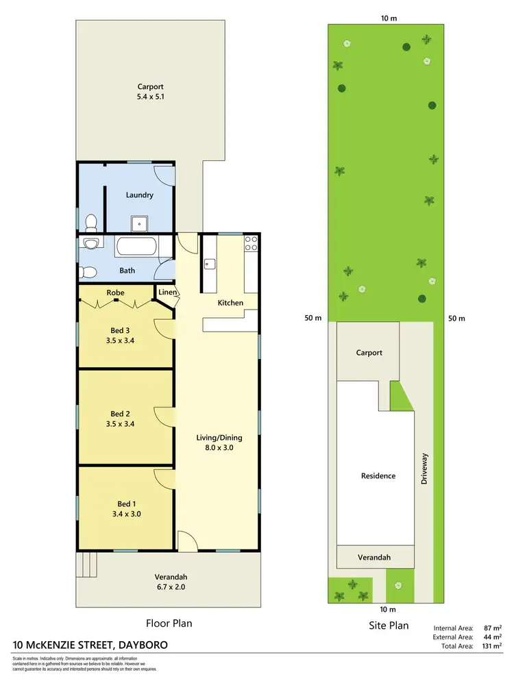 Floorplan of Homely house listing, 10 Mckenzie Street, Dayboro QLD 4521