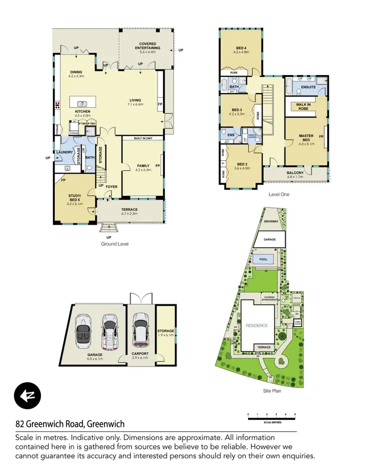 Floorplan of Homely house listing, 82 Greenwich Road, Greenwich NSW 2065